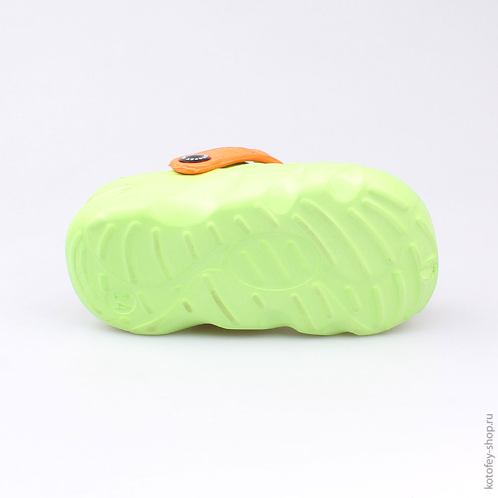 325030-02 Пляжная обувь салатовая, все фото 3