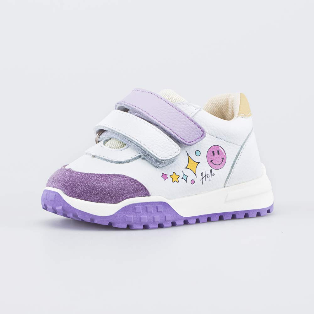 142005-12 Кожаные кроссовки Смайл , все фото 1