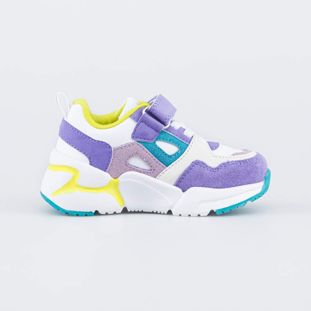 344284-74 Сиреневые кроссовки Контраст, все фото 2