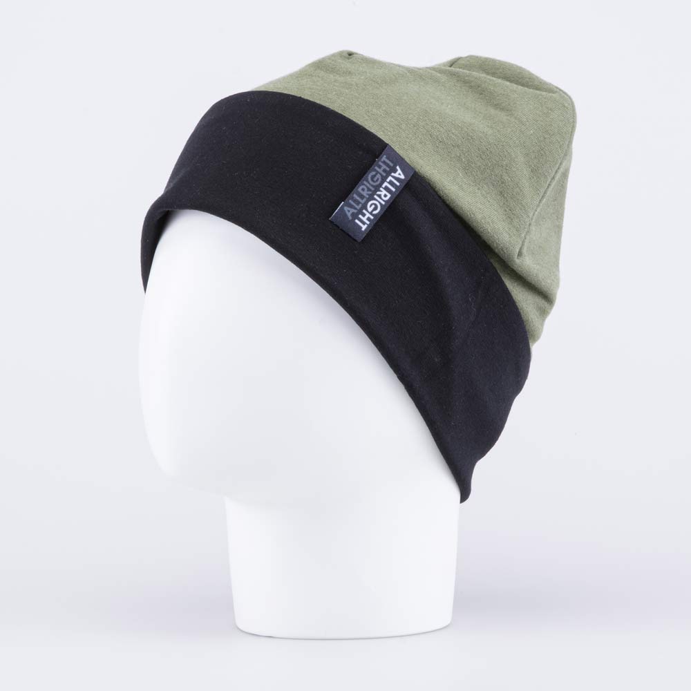 07711919-41 Шапка с отворотом для мальчика оливковый, все фото 1