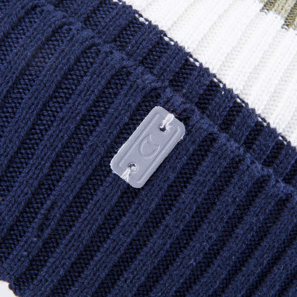 07711925-41 Шапка и снуд темно-синий, все фото 3