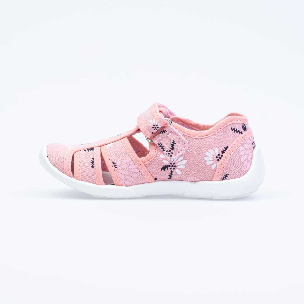 421064-11 Босоножки текстильные для девочки, все фото 2