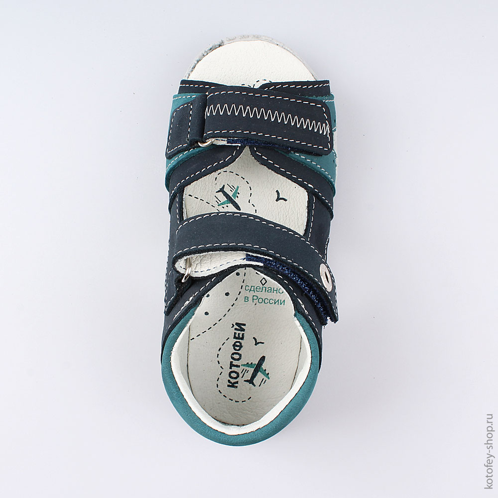 322028-25 Сандалии из натурального нубука для мальчика, все фото 4