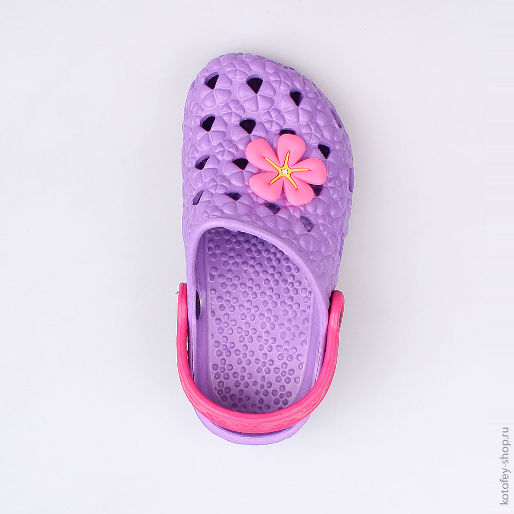 325032-01 Пляжная обувь сиреневая, все фото 4