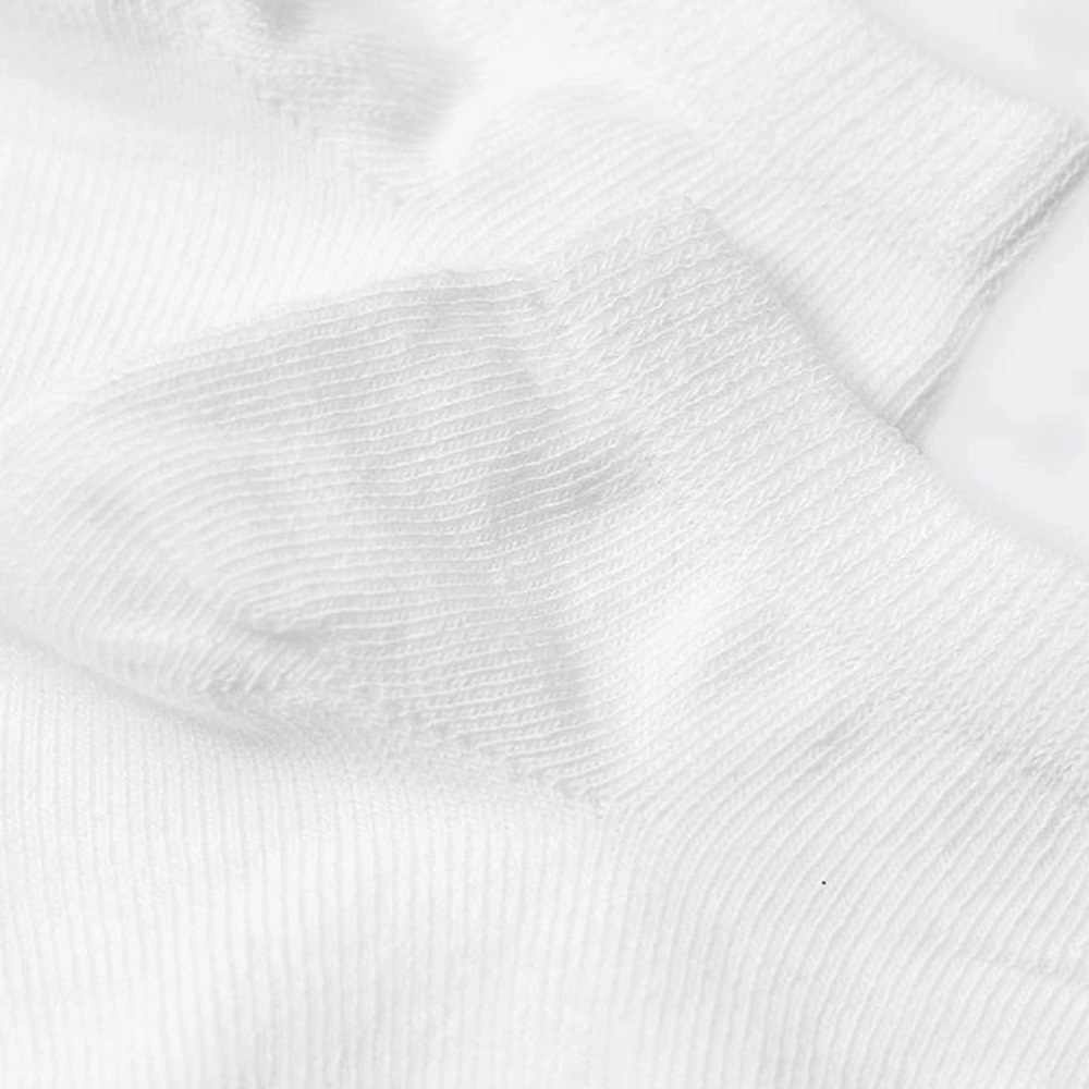 07042556-40 Хлопковые однотонные носки белые, все фото 3