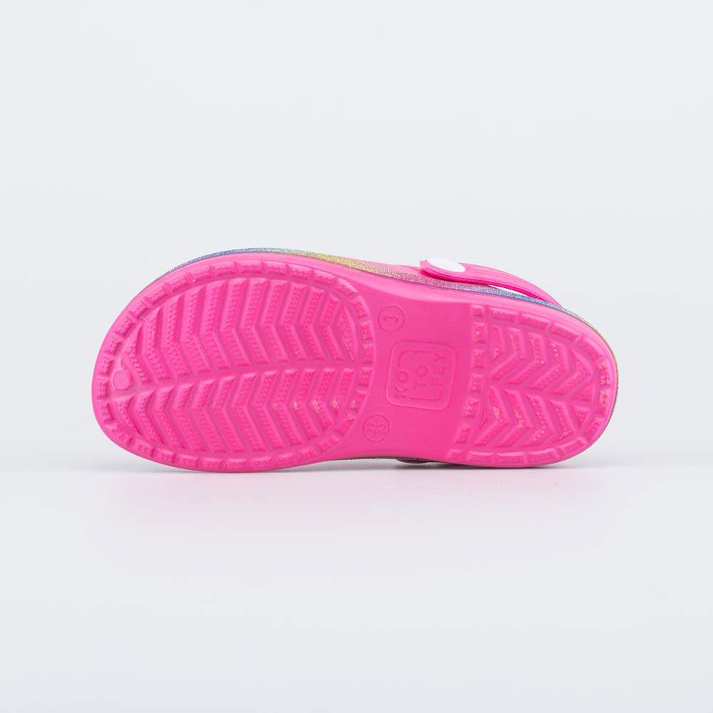 525094-03 Пляжные сабо из ЭВА Фуксия Глиттер, все фото 3