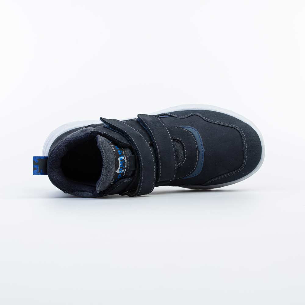 752199-32 Демисезонные ботинки на липучках Стиль синий, все фото 4