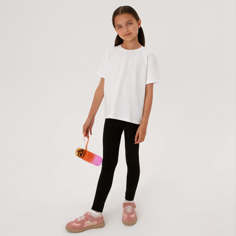 07002015-40 Классическая футболка для детей белый, все фото 5