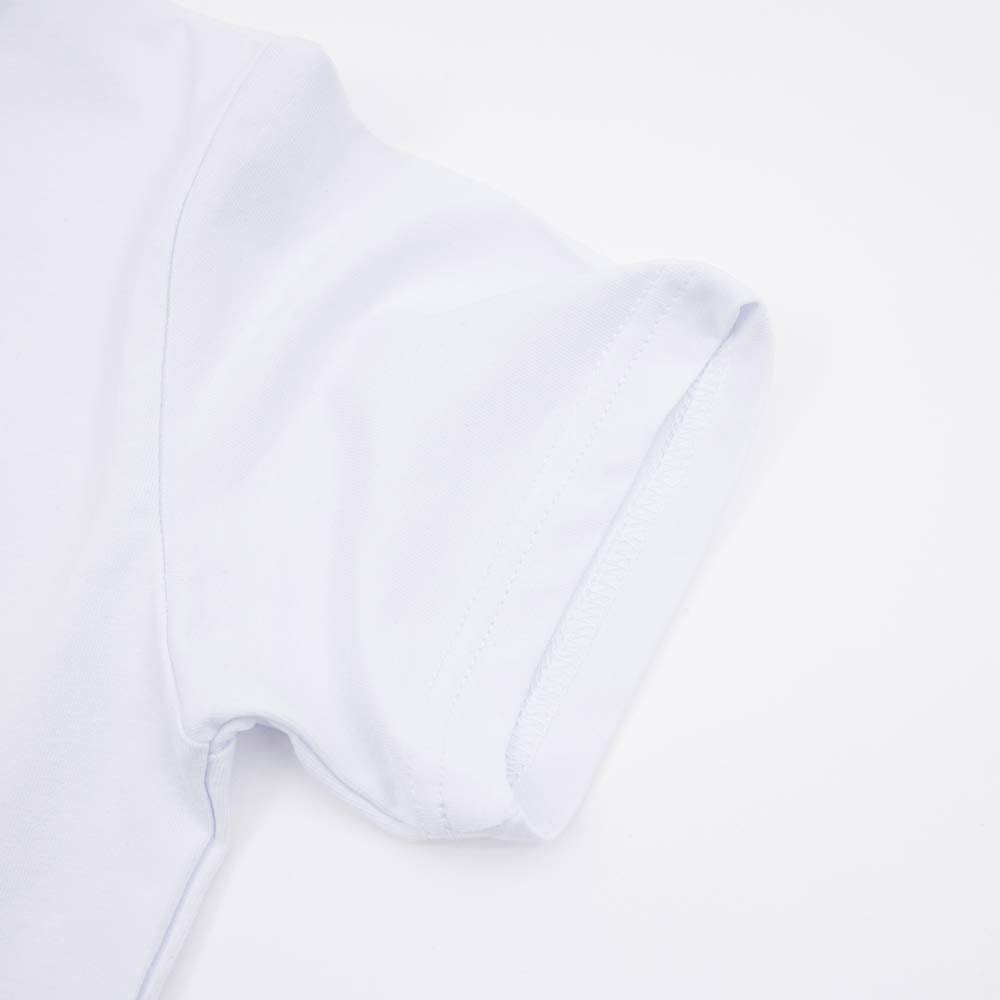 07002015-40 Классическая футболка для детей белый, все фото 4