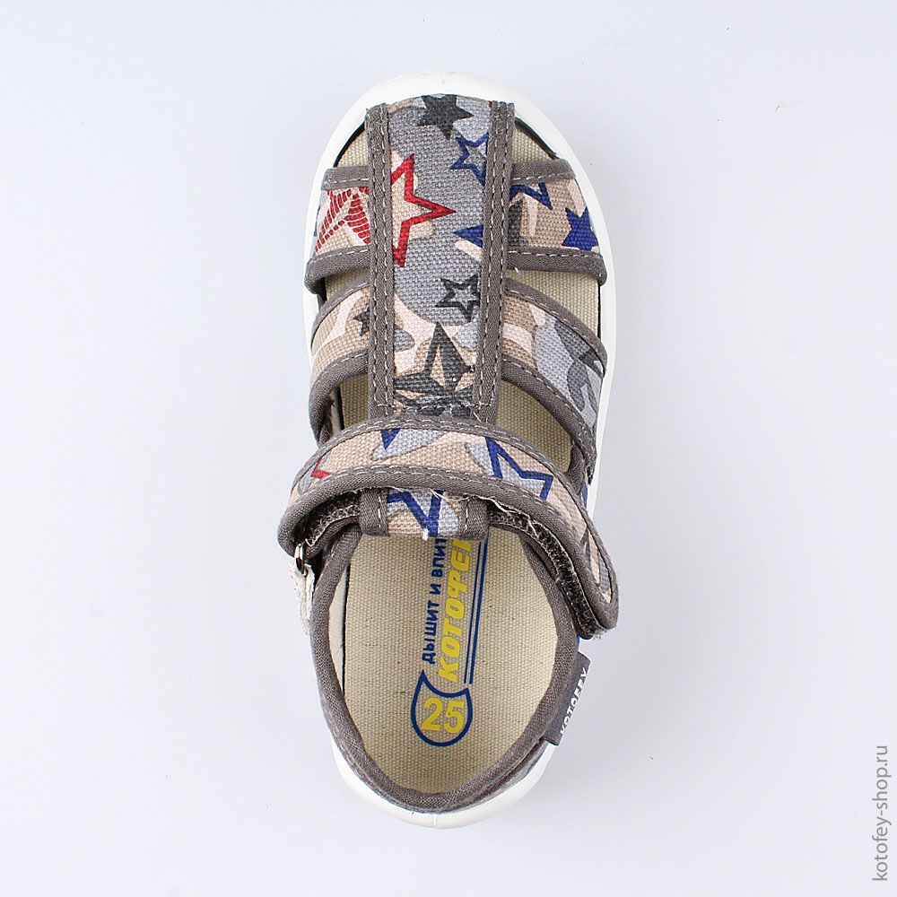 221043-11 Сандалии текстильные, все фото 4