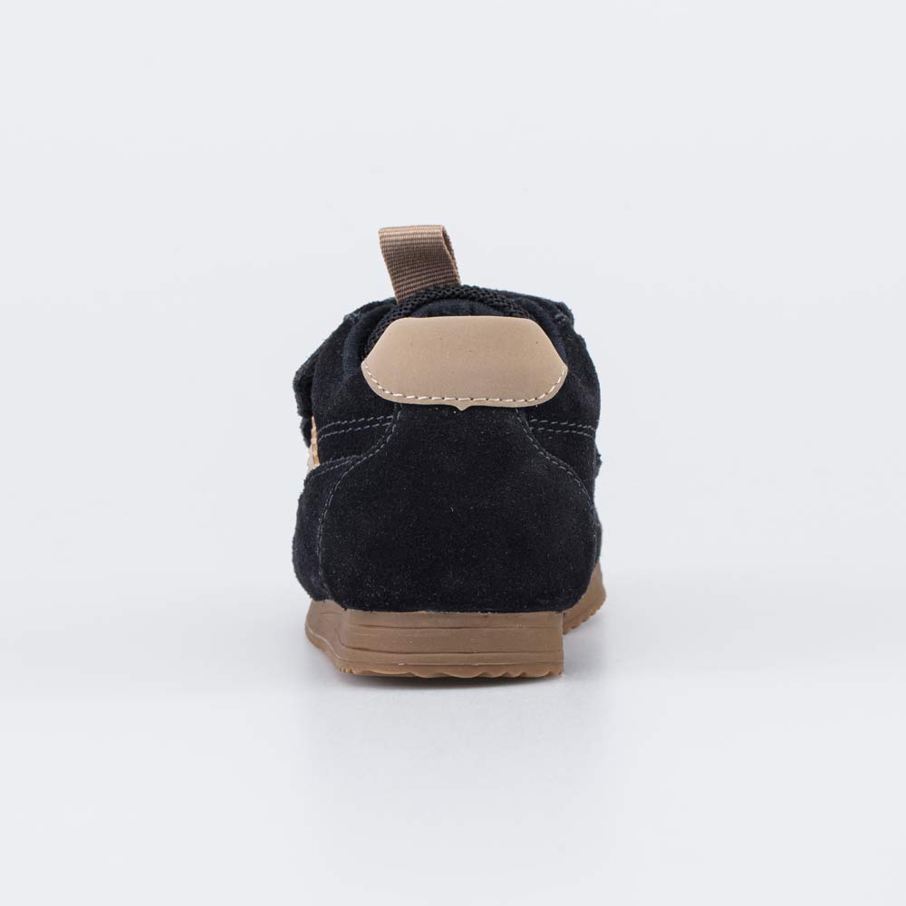 342002-14 Демисезонные кроссовки для мальчика Черный велюр, все фото 5