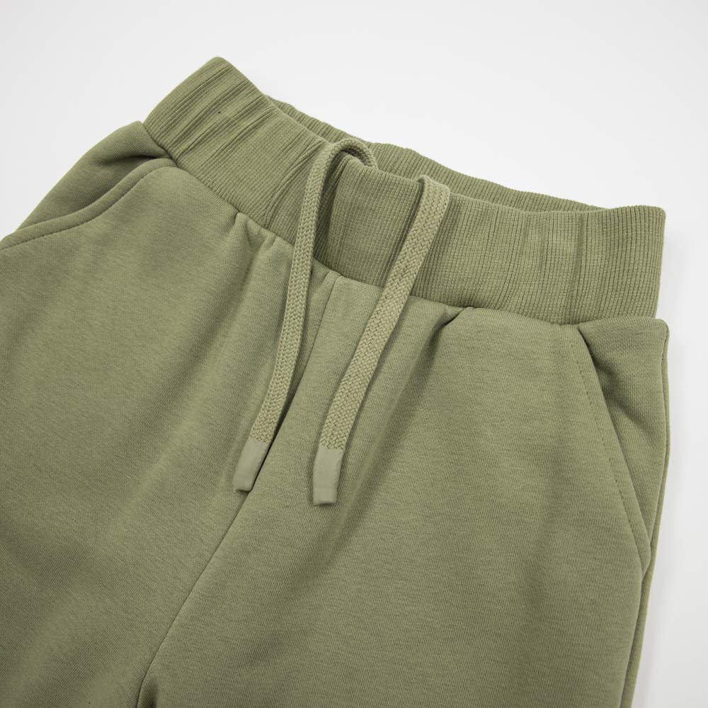 07764080-40 Костюм утепленный из футера оливковый, все фото 3