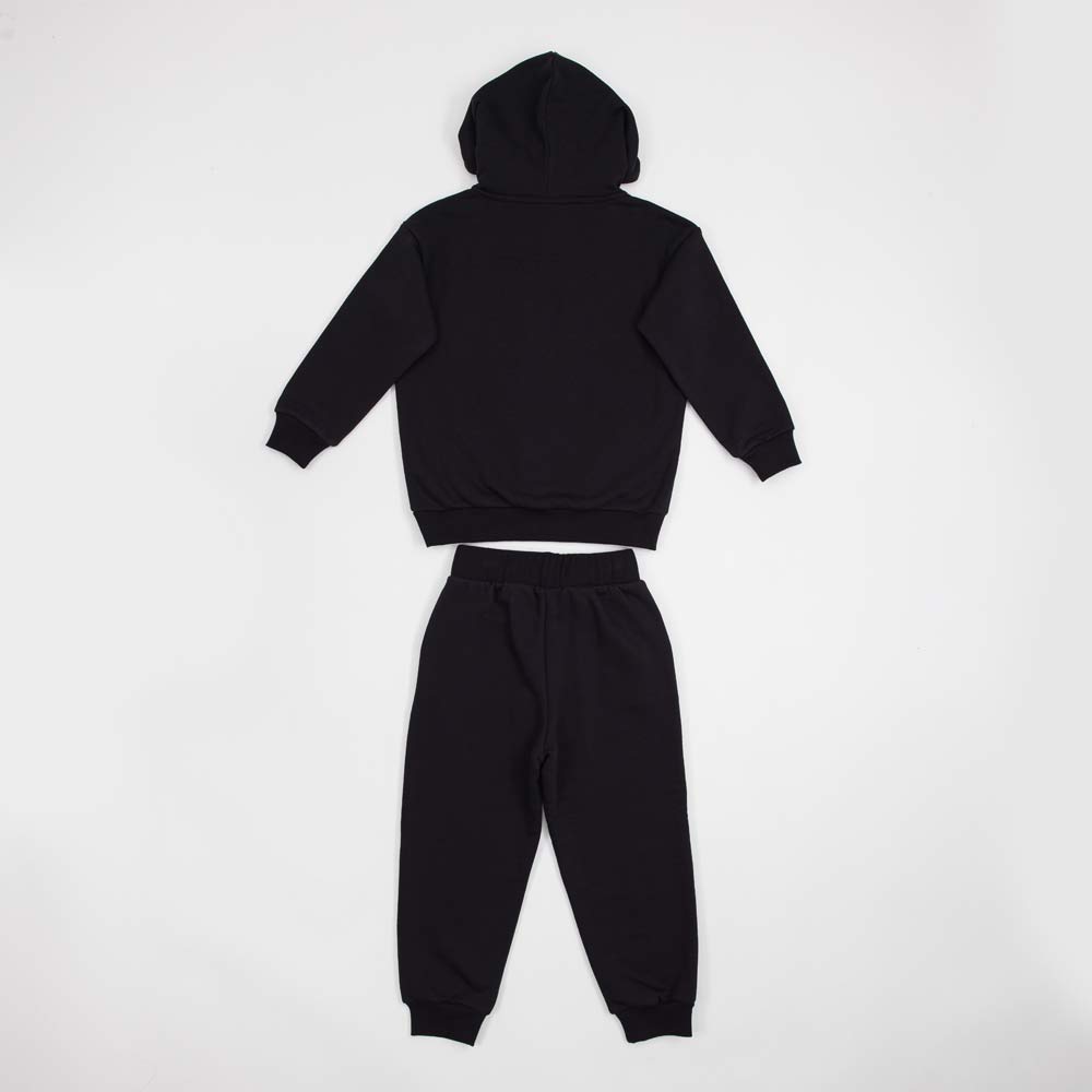 07764081-40 Костюм утепленный из футера черный, все фото 2