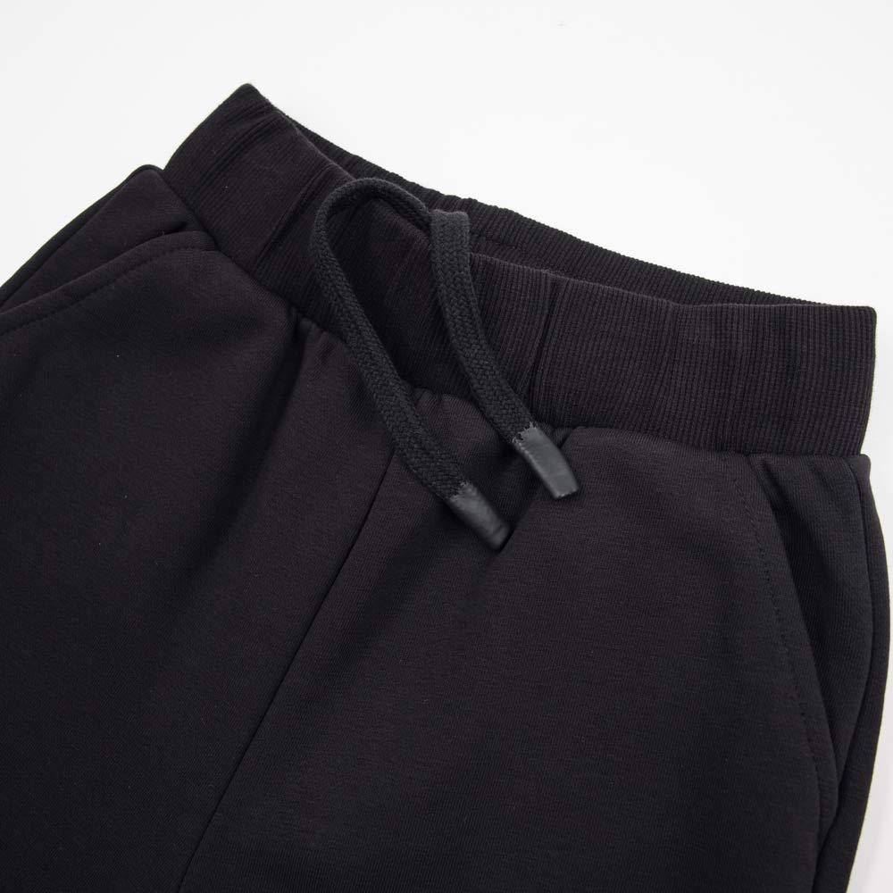 07764081-40 Костюм утепленный из футера черный, все фото 3