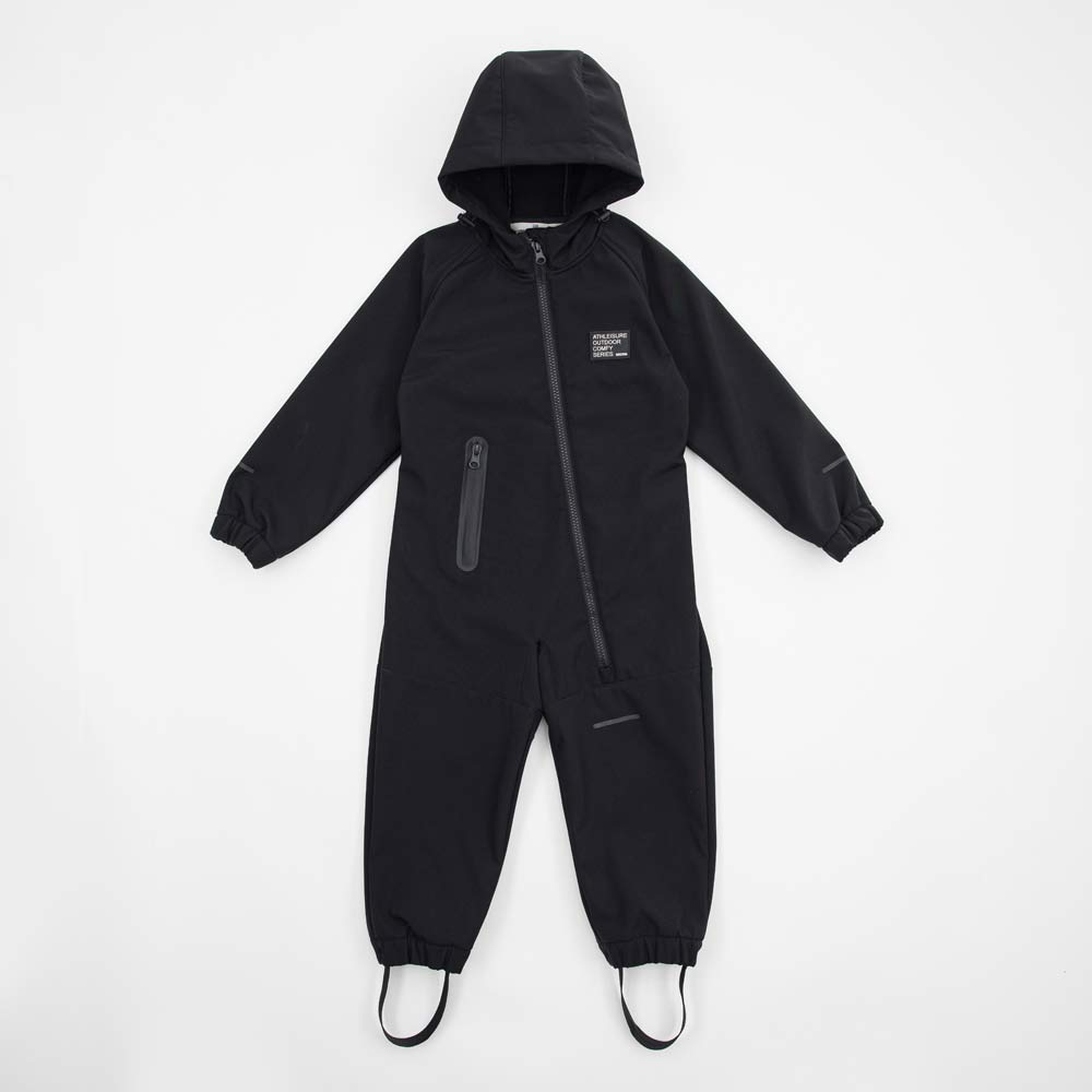07769001-40 Комбинезон утепленный детский черный, все фото 1