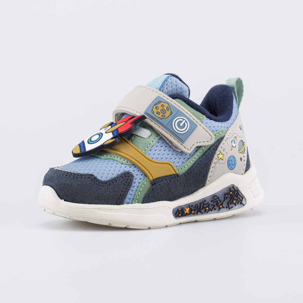 144278-13 Кроссовки со звуком и LED Ракета, все фото 1