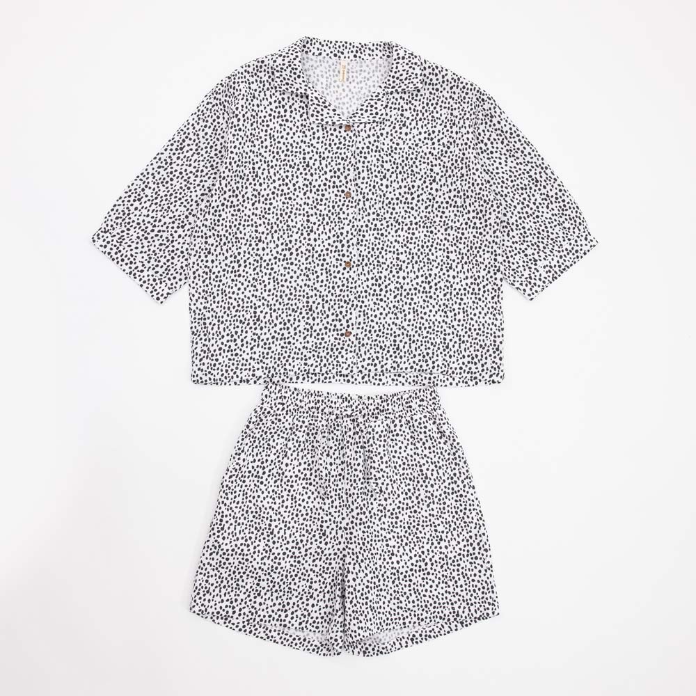 07864077-45 Летний костюм рубашка + шорты для девочки, все фото 1