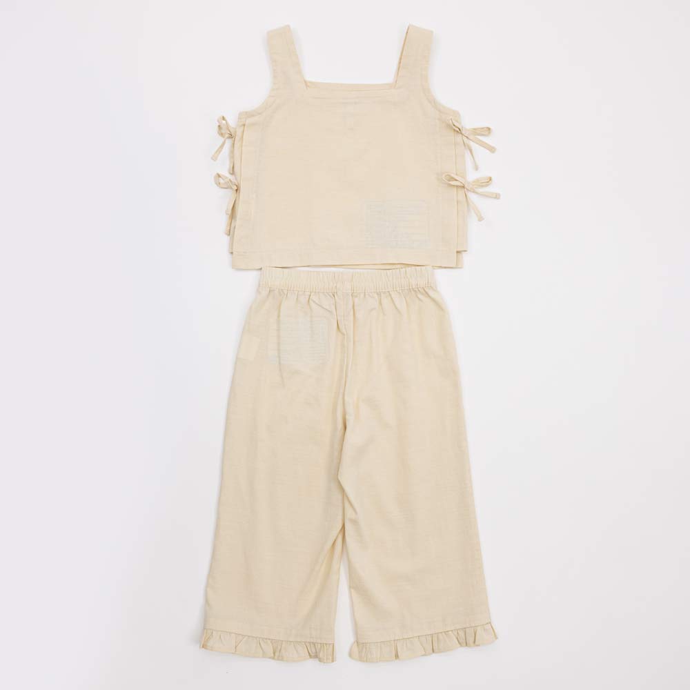 07864094-40 Летний костюм топ + брюки для девочки, все фото 2