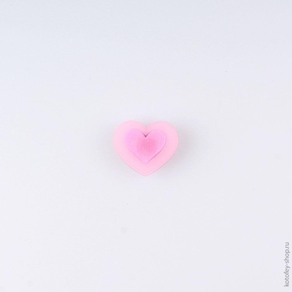 03014005-40 Украшение для обуви Сердце, все фото 1
