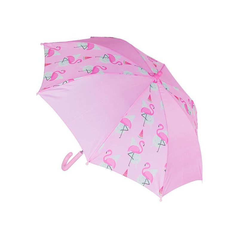 03807033-40 Зонт детский фламинго, розовый, все фото 1