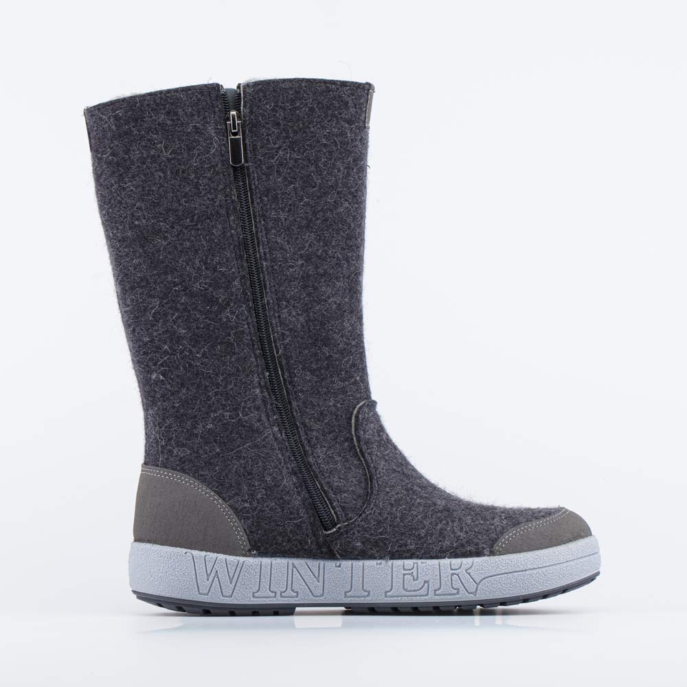 867081-41 Серые валенки на молнии, все фото 2