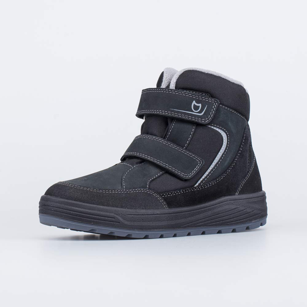 654049-45 Черные зимние ботинки для мальчика, все фото 1