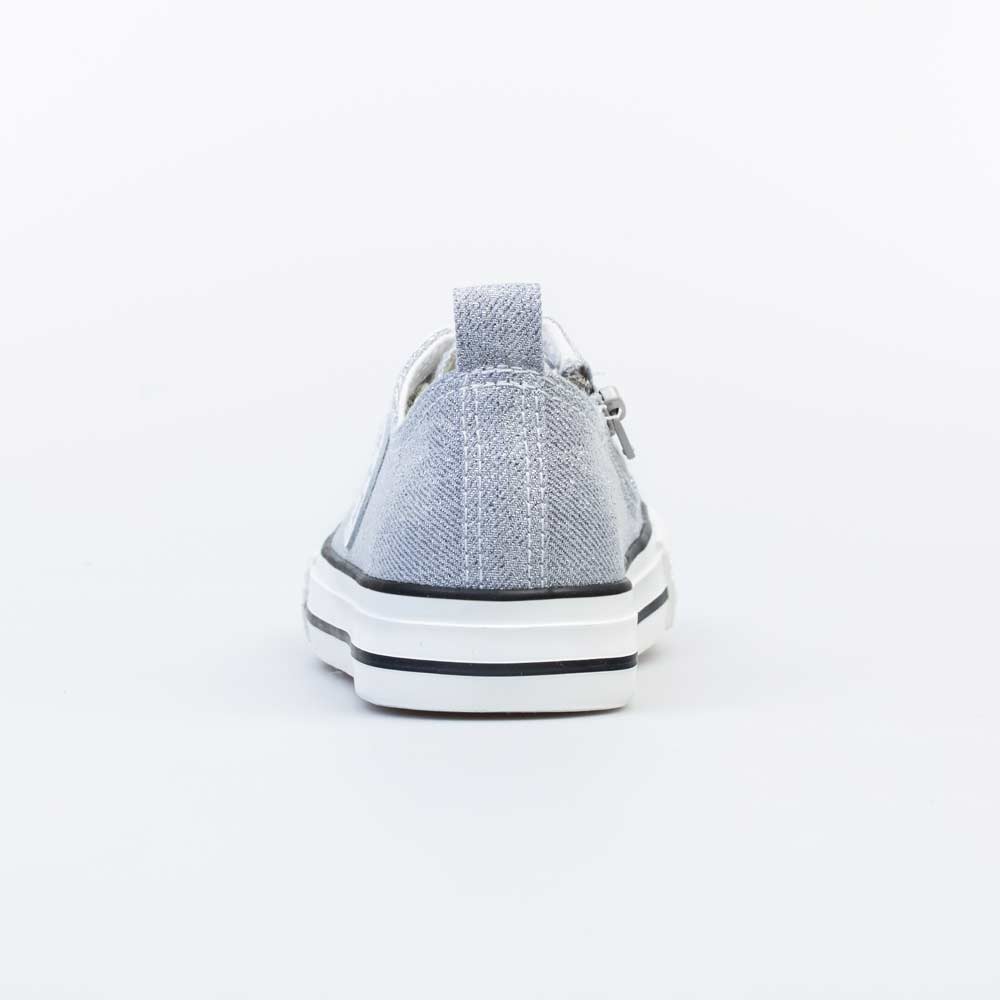 531178-12 Кеды для девочки серебристые, все фото 5