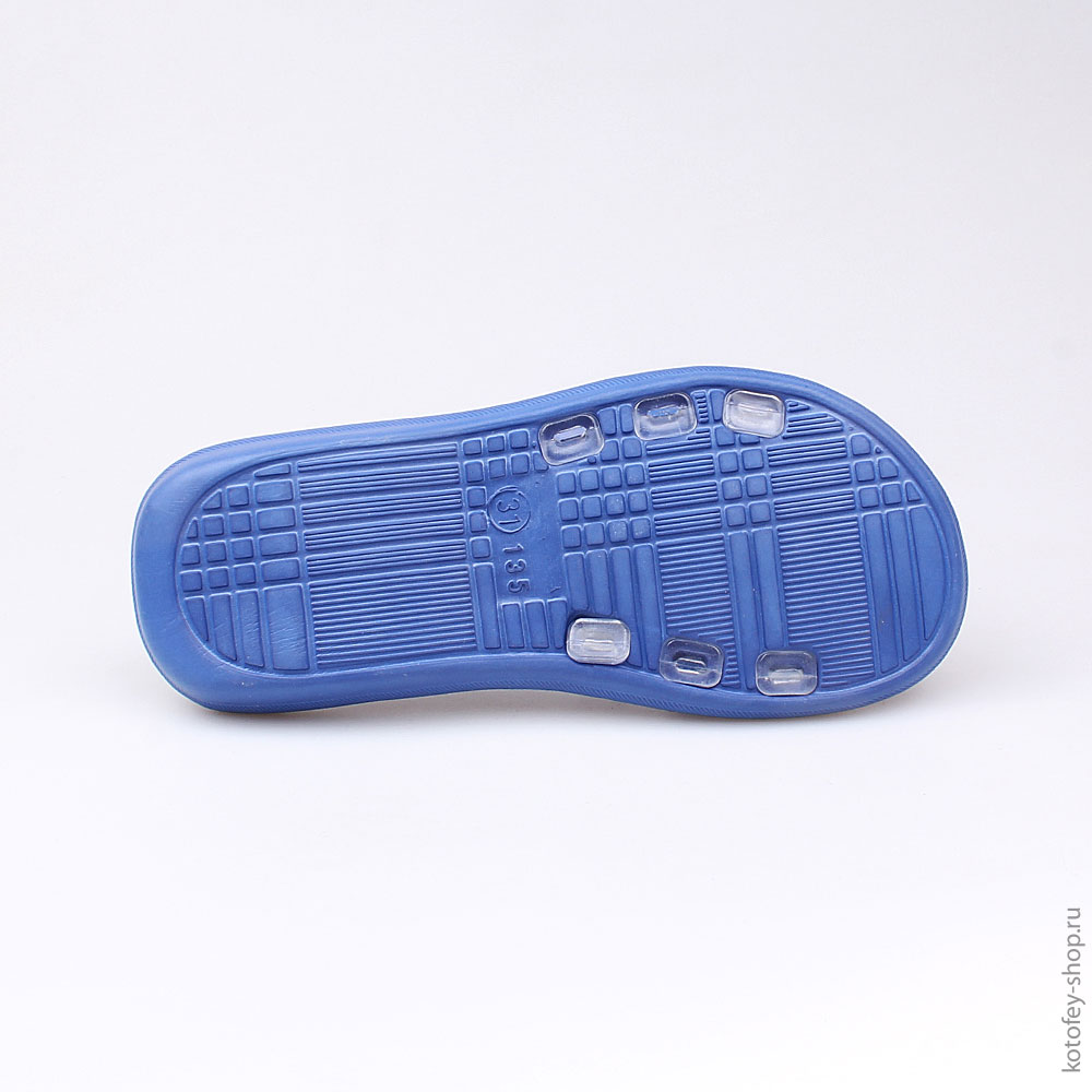 525016-02 Пляжная обувь синяя, все фото 3