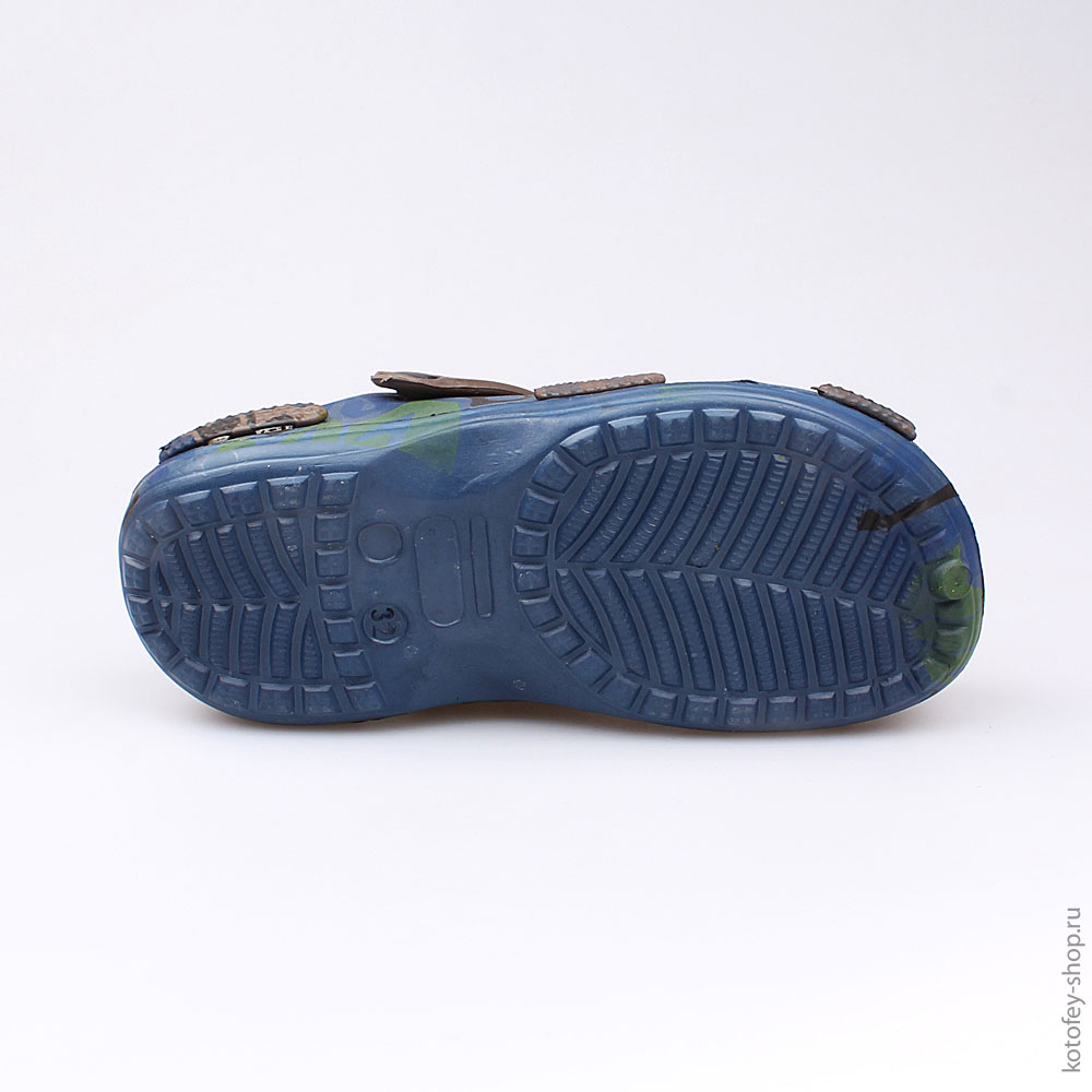 525023-01 Пляжная обувь синяя, все фото 3