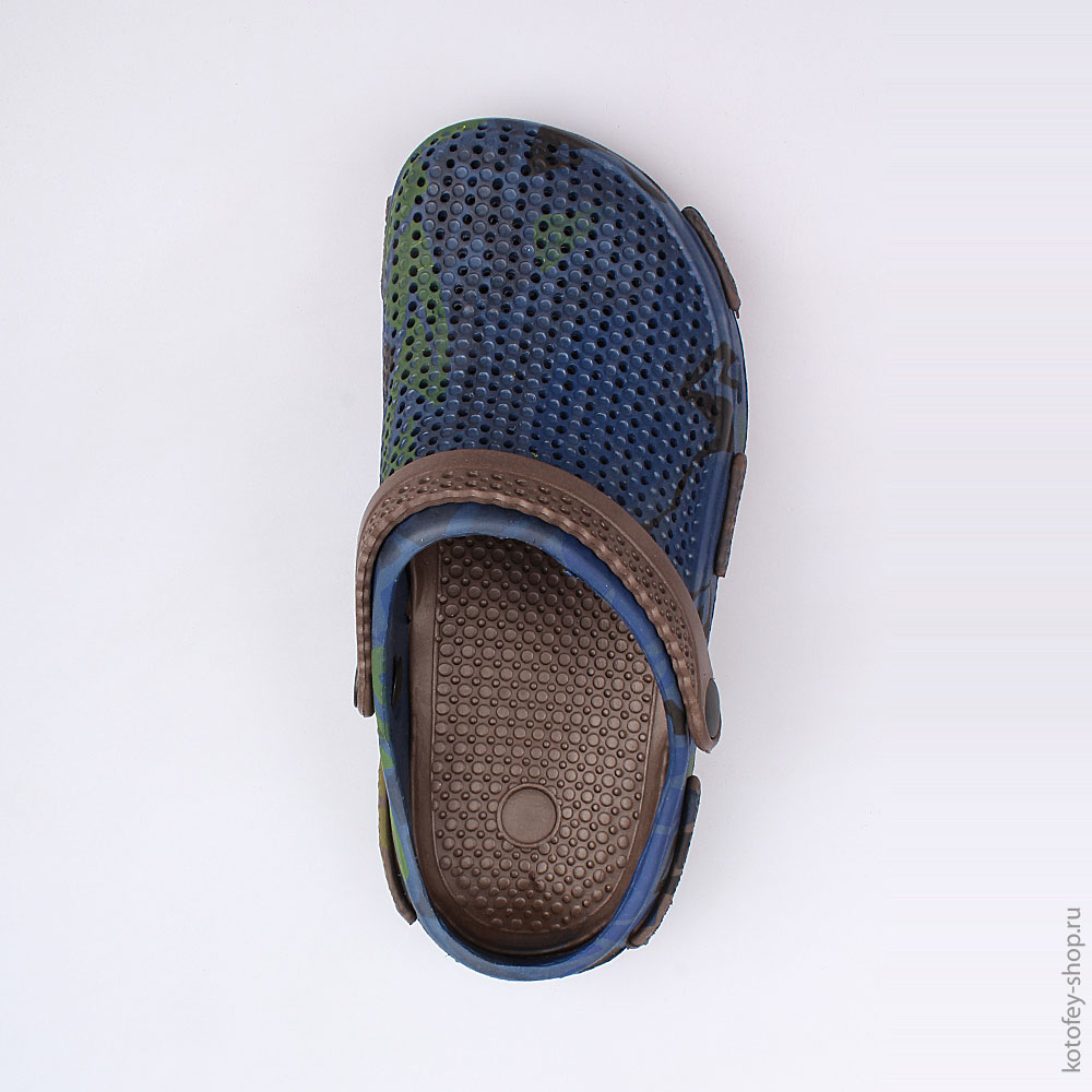 525023-01 Пляжная обувь синяя, все фото 4