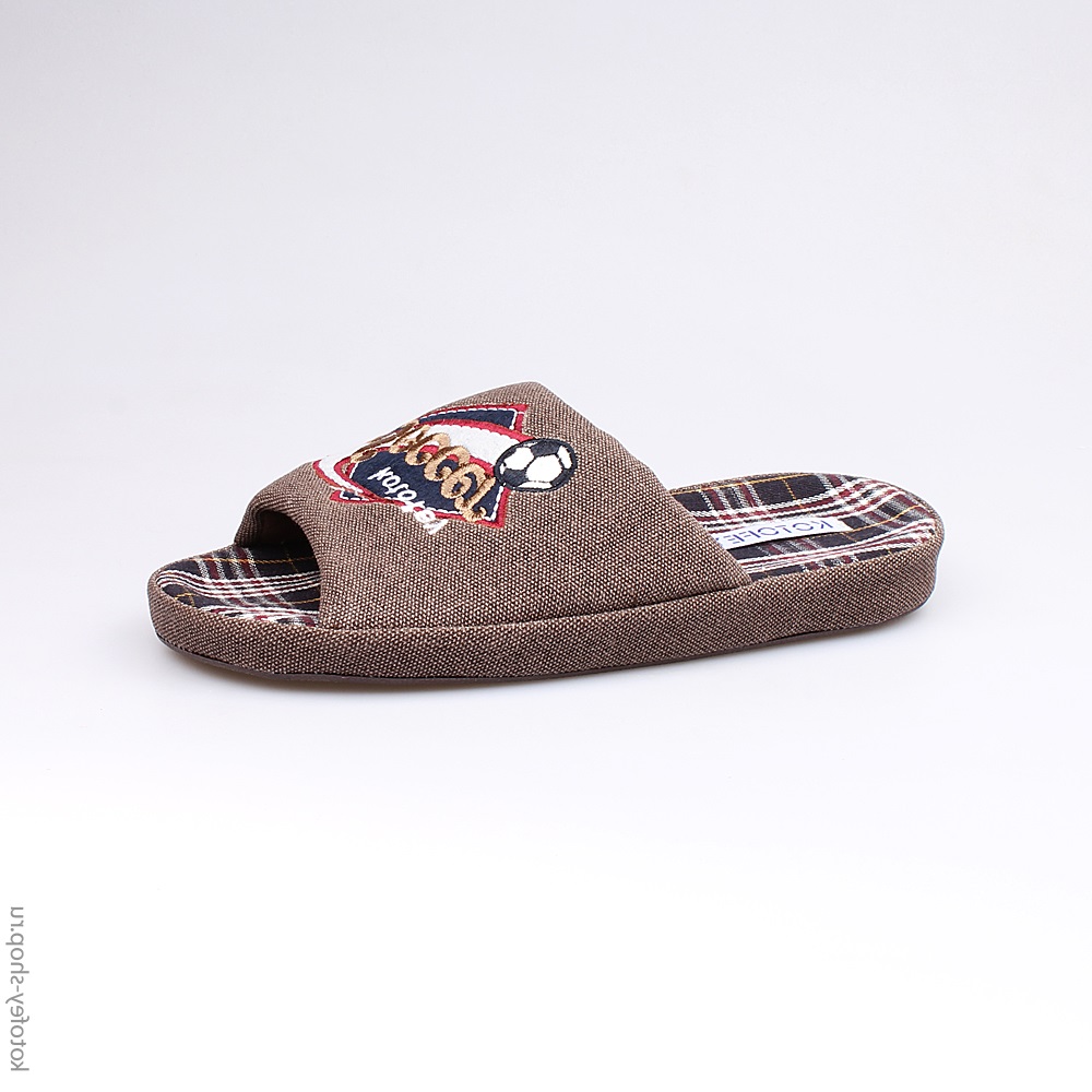 531021-11 Тапочки коричневые, все фото 1