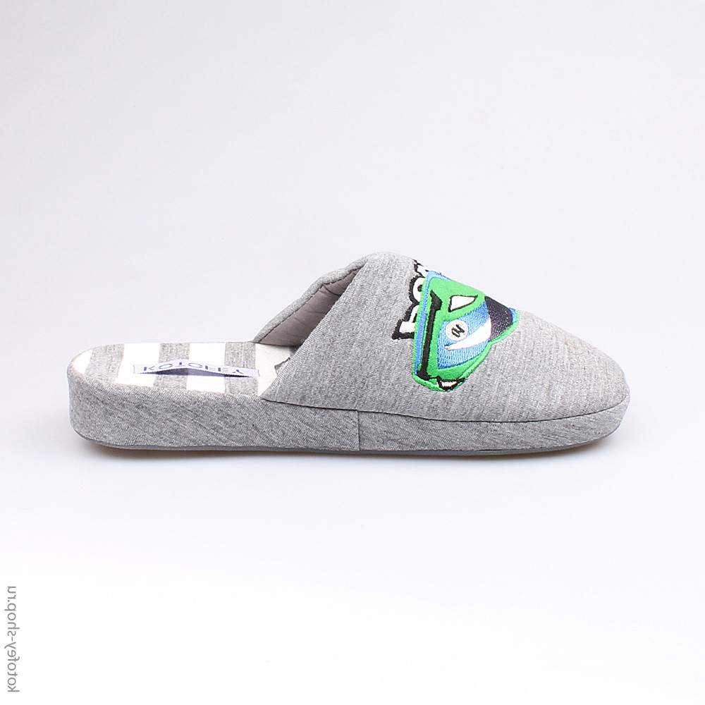 531024-11 Тапочки серые, все фото 2