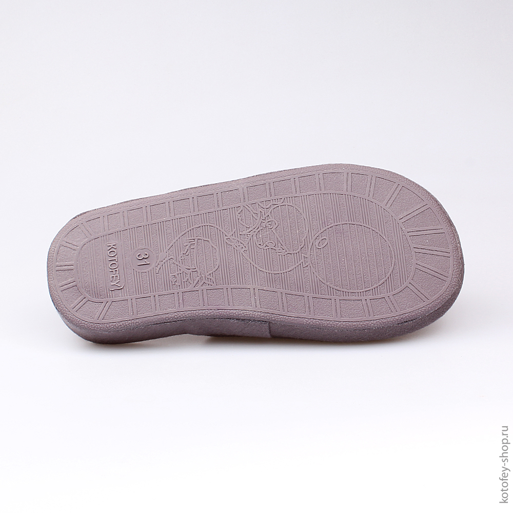 531028-11 Тапочки серые, все фото 3
