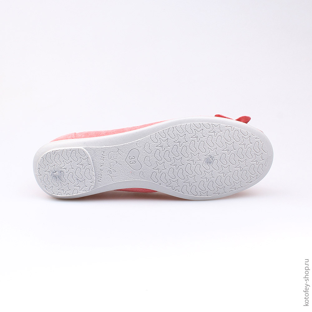 632175-74 Кожаные туфли-балетки для девочки, все фото 3