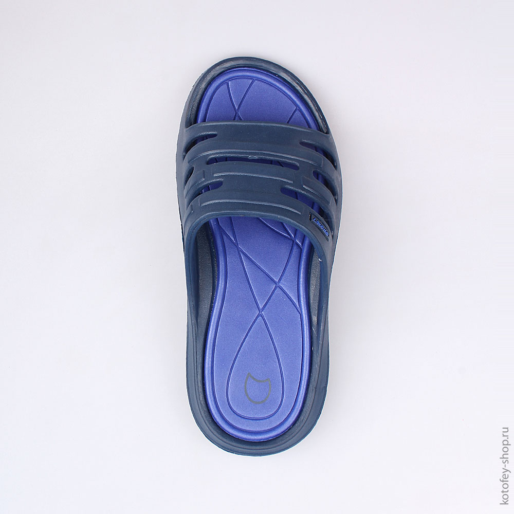 725015-01 Пляжная обувь синяя, все фото 4