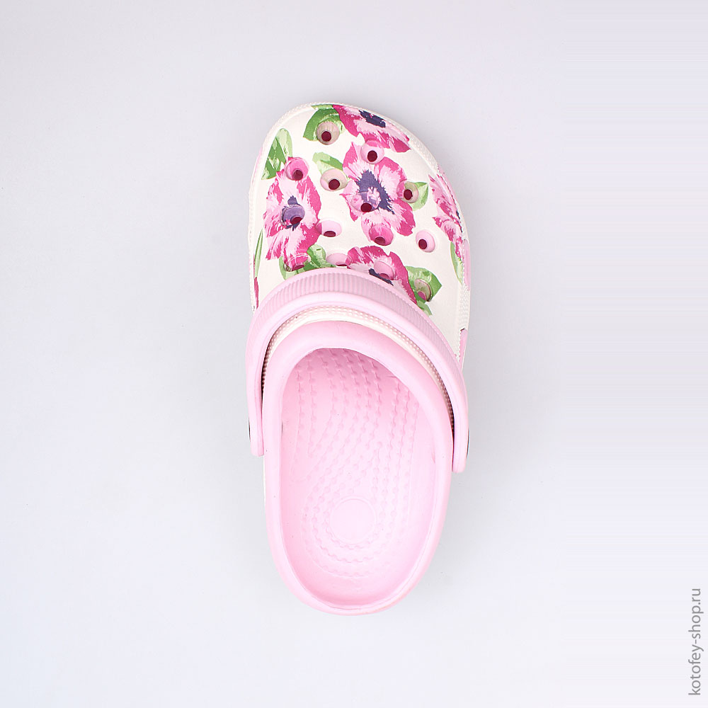 725016-01 Пляжная обувь розовая, все фото 4
