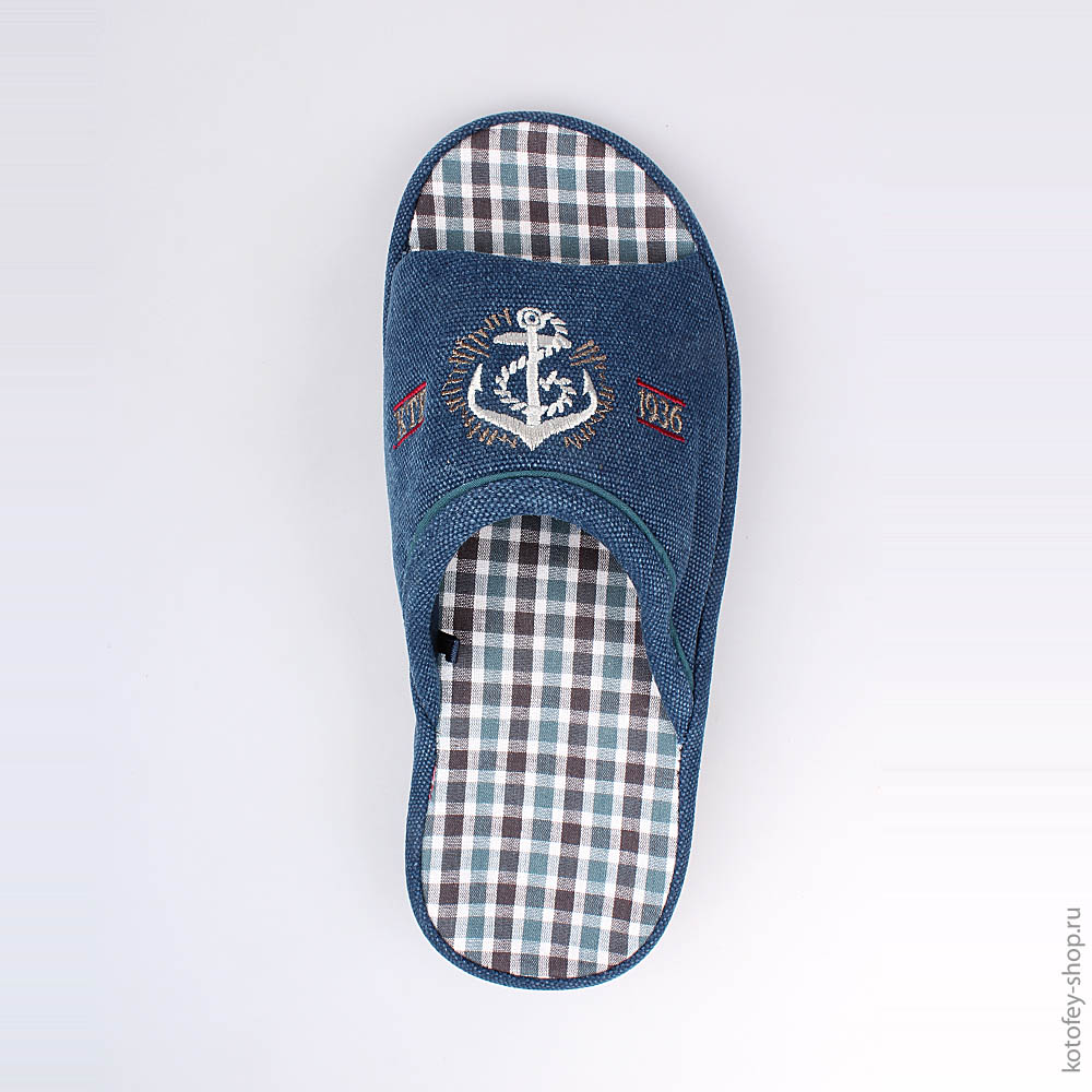 731011-12 Тапочки синие, все фото 4