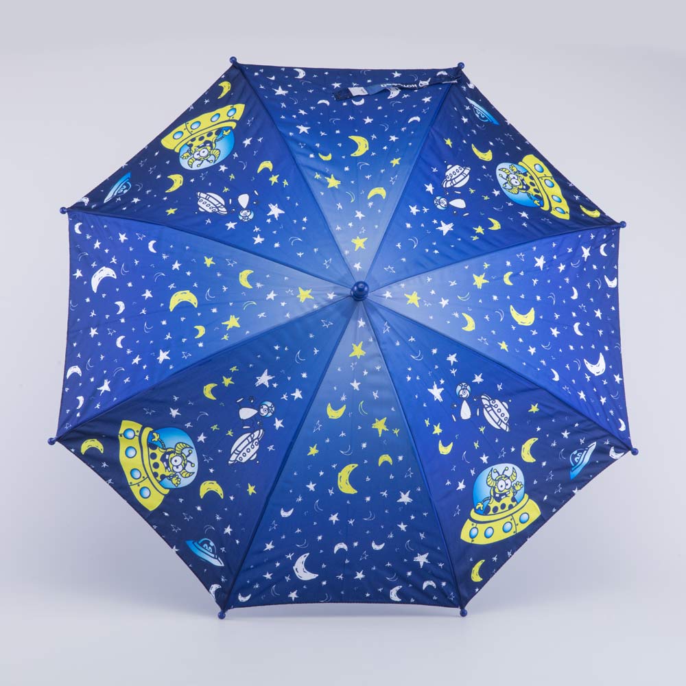 03707130-00 Зонт для мальчика Марсианин синий, все фото 2