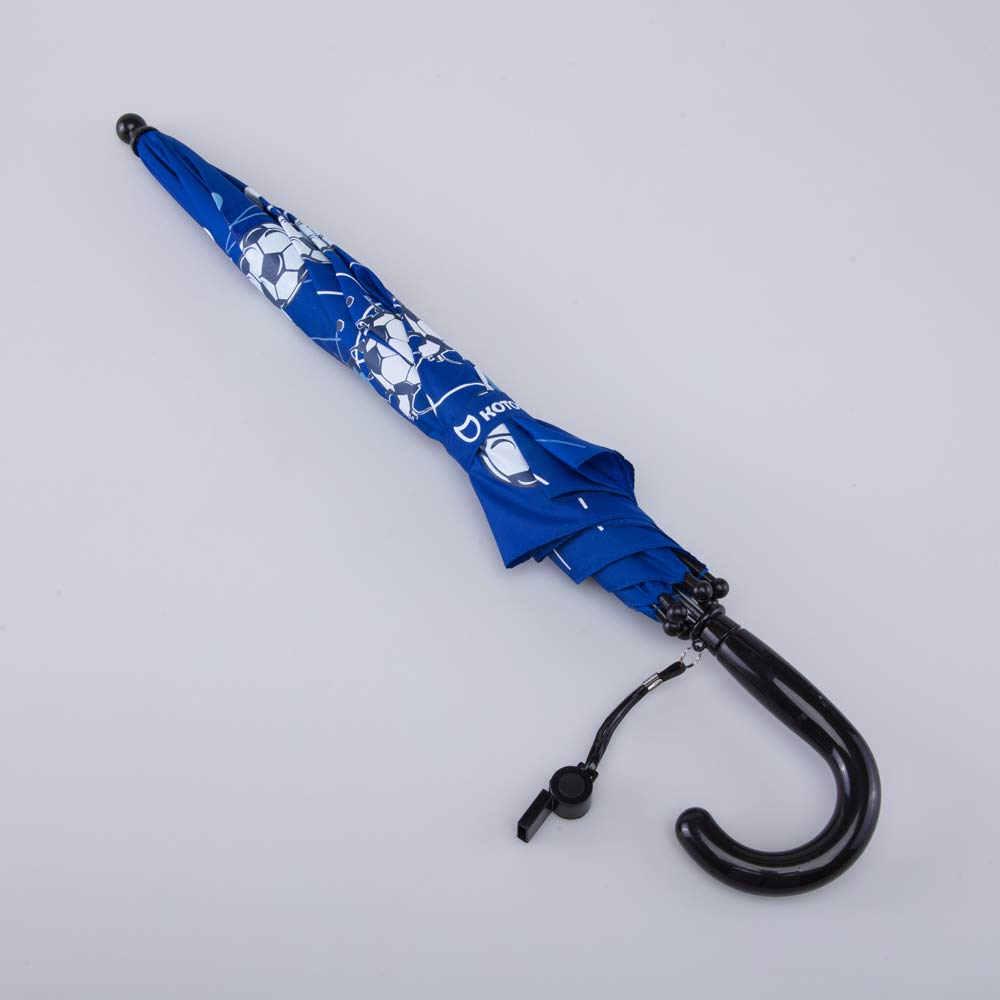 03707141-00 Зонт-трость Футбол синий, все фото 4