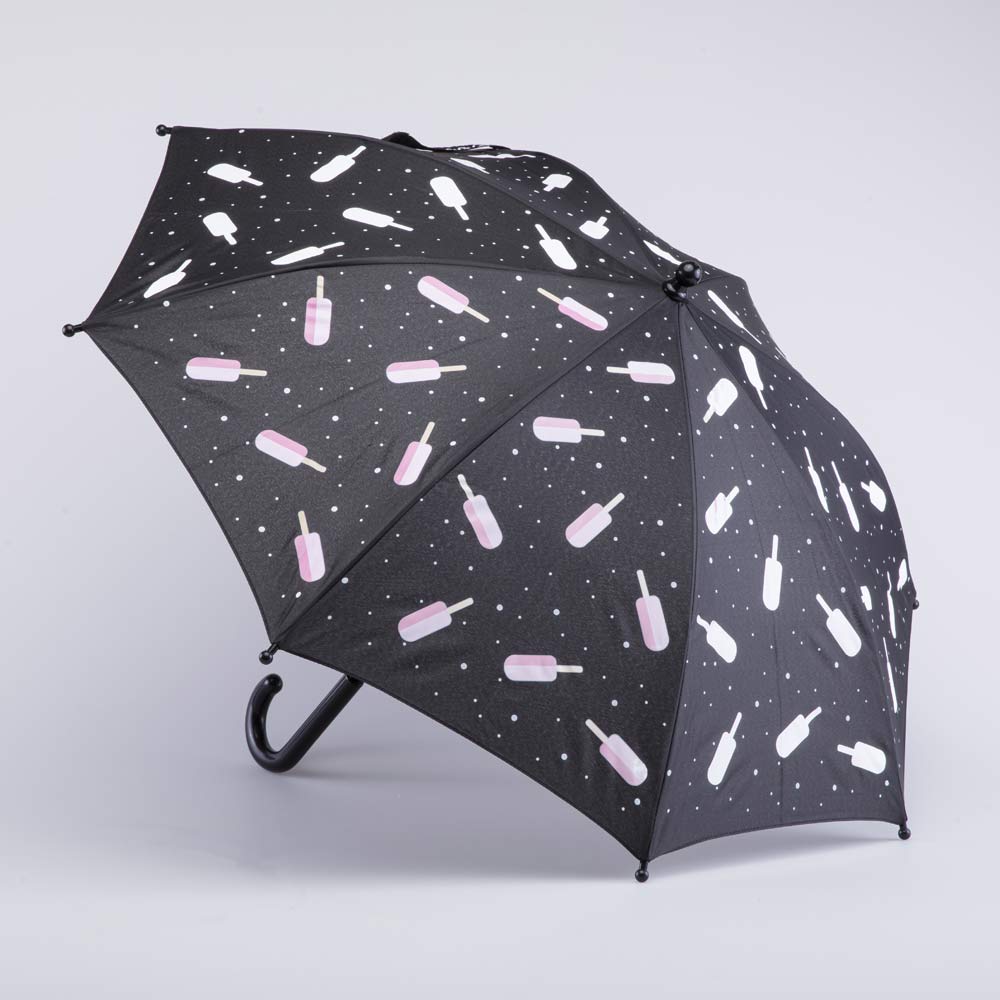 03807110-00 Зонт для девочки Эскимо Черный, все фото 1