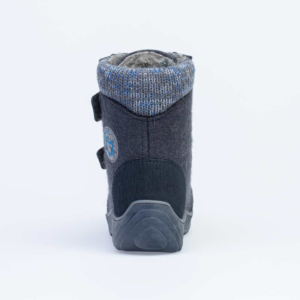 357004-42 Валенки на липучках Котофей синий, все фото 5