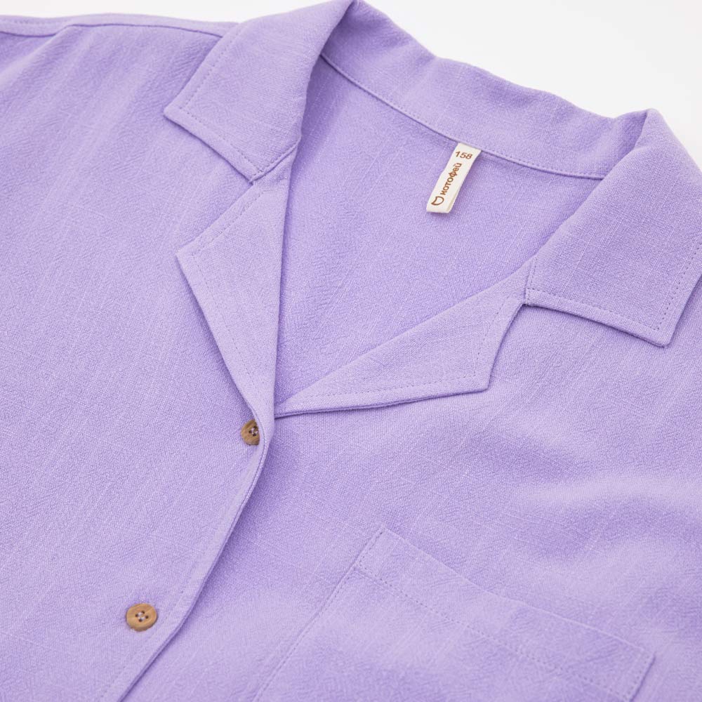 07864096-60 Летний костюм рубашка + брюки для девочки, все фото 3