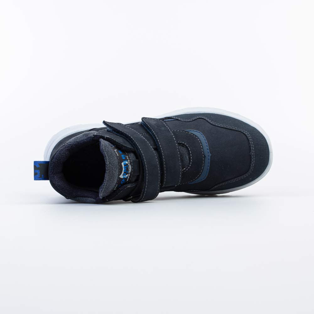 752199-34 Демисезонные ботинки на липучках Стиль синий, все фото 4