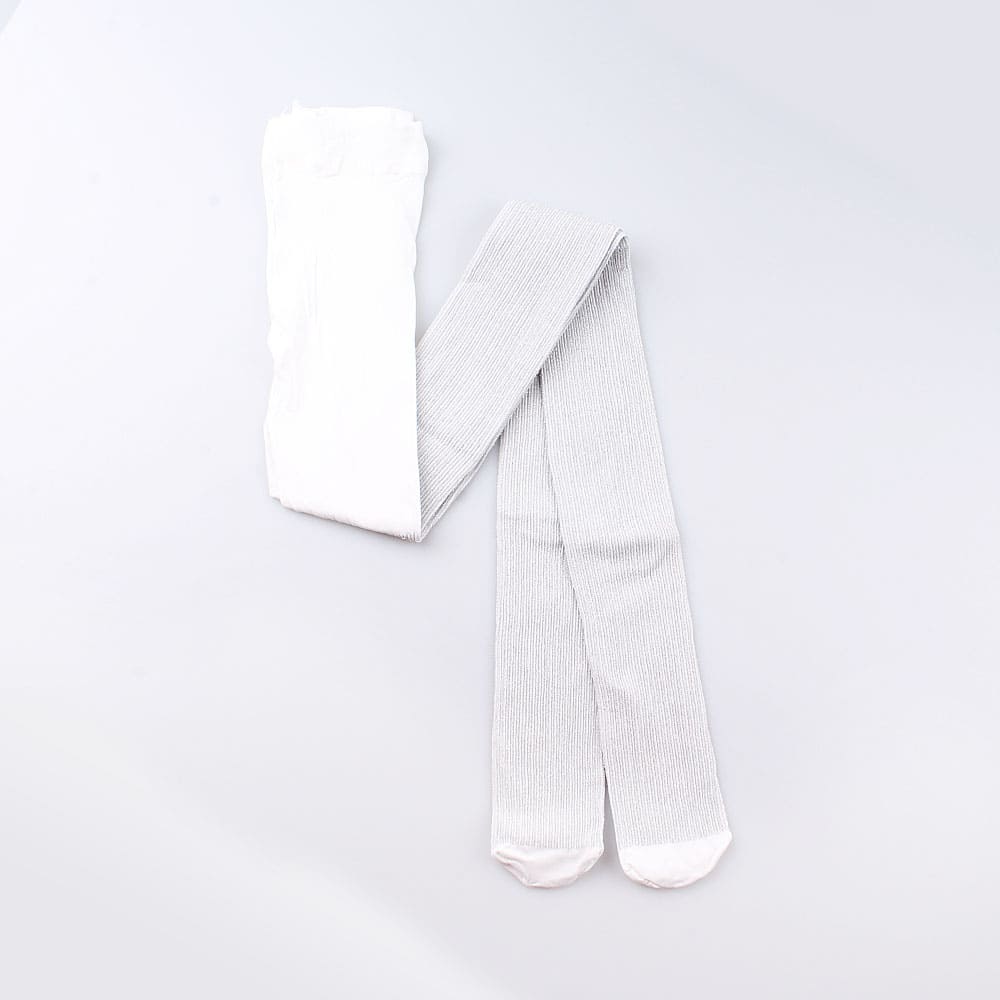 07832234-40 Колготки эластичные с люрексом, белый, все фото 1