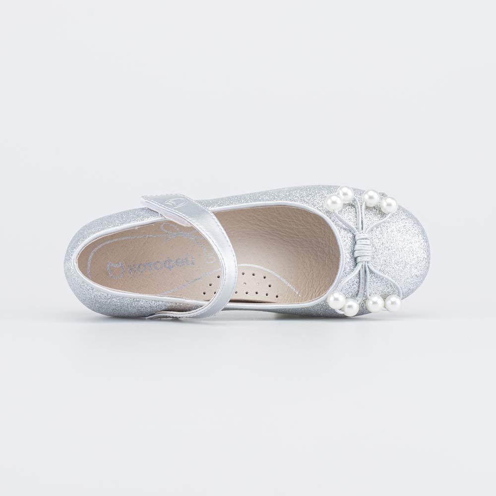 333026-21 Блестящие туфли для девочки Бусинки, все фото 4