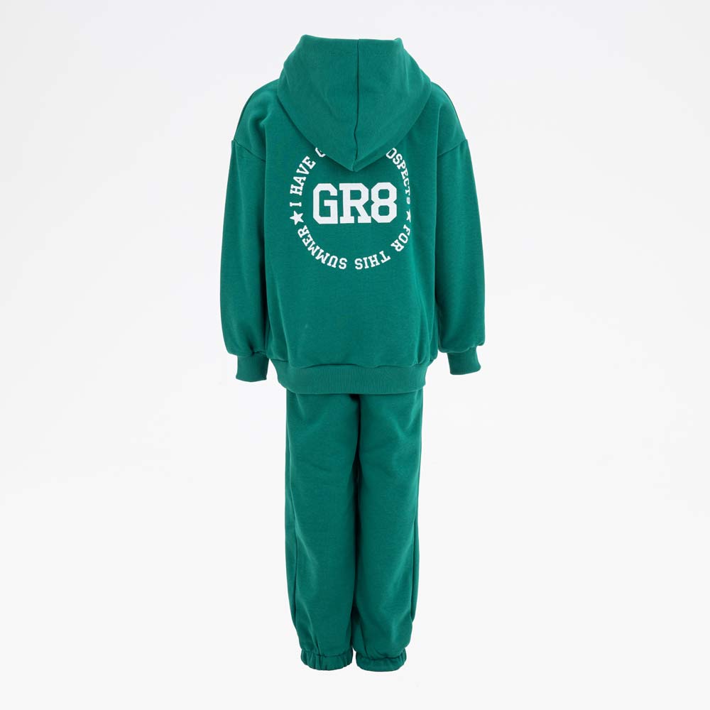 07764074-40 Костюм худи + брюки зеленый, все фото 3