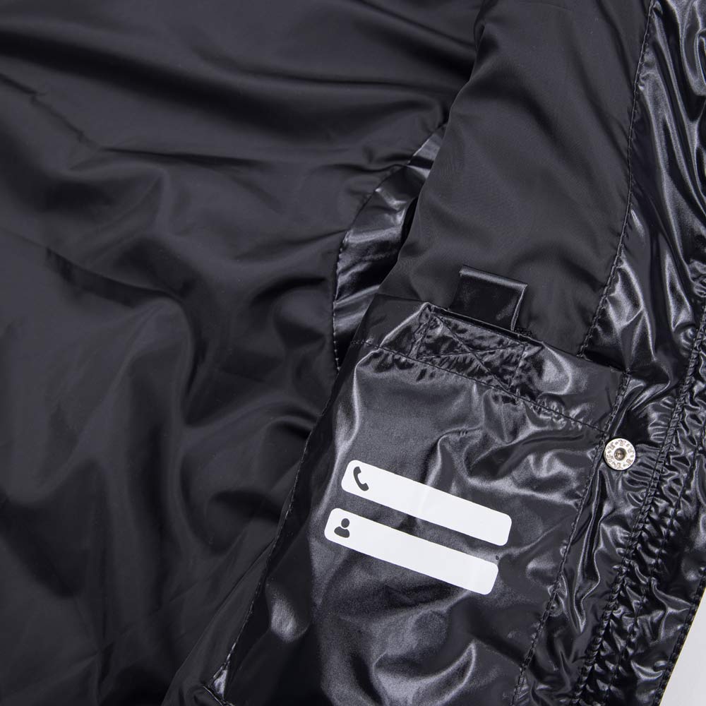 07785002-40 Жилет с капюшоном черный, все фото 4