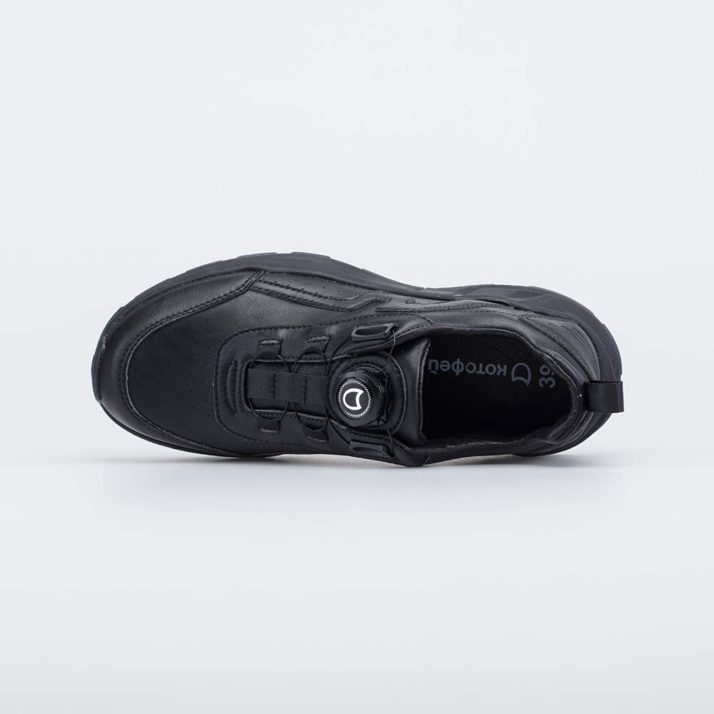 733017-21 Черные ботинки-кроссовки, все фото 4