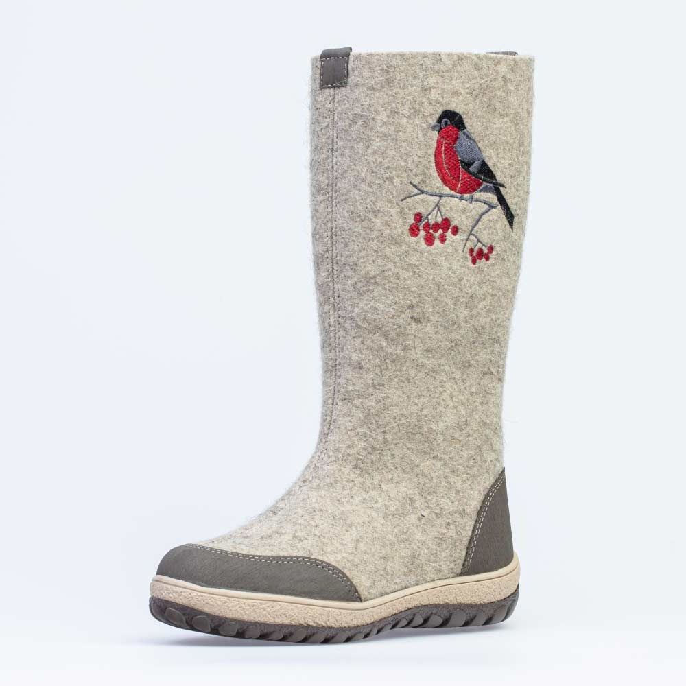 867094-01 Валенки на молнии Снегирь белый, все фото 1