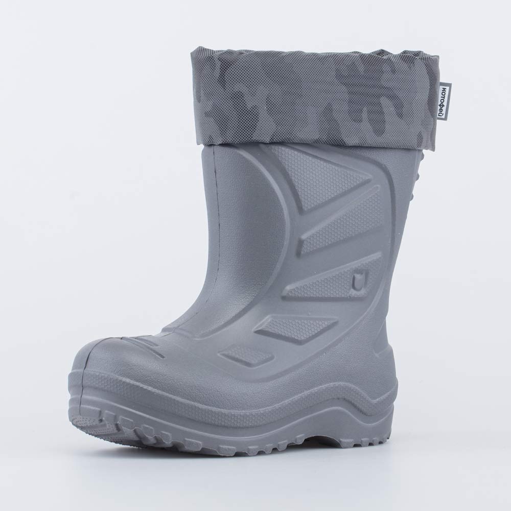 365150-14 Сапожки из ЭВА утепленные серые, все фото 1